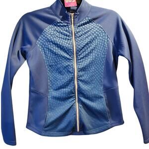 Pebble Beach Dry-Luxe Performance Womens XS Zip Up Athletic Jacket Sweatshirt